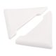 thumbnail image 1 of 2 Piezas PVC Universal Coche Puerta Esquina Borde Protector Parachoques Protector Blanco, 1 of 1