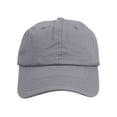 thumbnail image 2 of Top Headwear Low Profile Adjustable Baseball Cap - Light Grey, 2 of 2