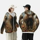 thumbnail image 4 of Fotbe Grassland Sunflower Cow Chaqueta con Protección Solar UPF 50+ para Hombre y Mujer, Camisa con Capucha y Bolsillos-3X-Large, 4 of 7