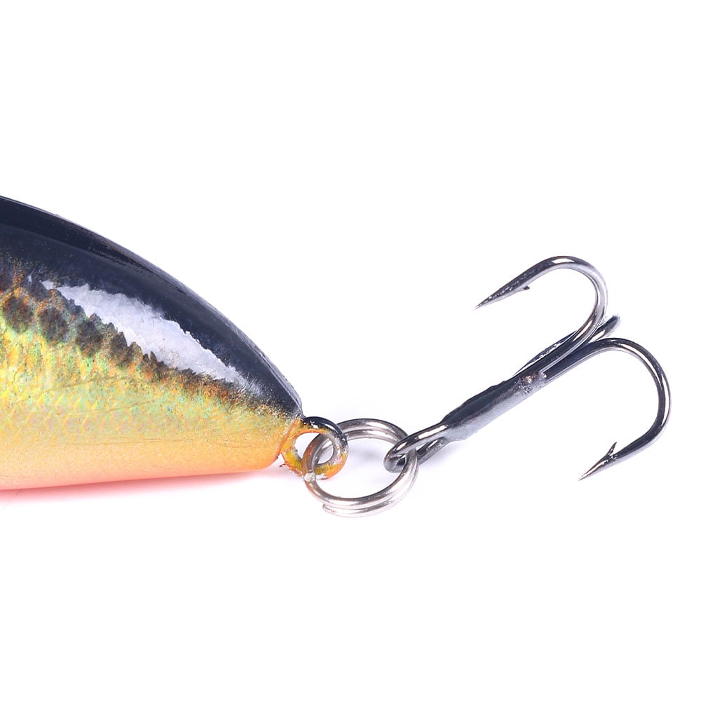 HENGJIA Fishing Lures, 6pcs Crankbaits Fishing Lure Set 6cm 5g Shallow Deep Dving Fishing Hard Baits for Bass Trout Freshwater and Saltwater