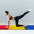 thumbnail image 4 of We Sell Mats Folding Personal Fitness Exercise Mat, 4' x 10' Multi-Color, 4 of 9