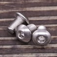 thumbnail image 4 of M4-0.7 x 8mm Button Head Socket Cap Screws 304 Stainless Steel 18-8 Hex Socket Cap Screws, Allen Hex Drive, Full Thread, Coarse Thread UNC, 100 PCS, 4 of 4