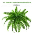 thumbnail image 2 of 1 Simulated Large Persian Leaf *2 Clearance! Fern 21/28 Branches 2025 New Artificial Ferns Ferns Artificial Plants Large for & Home Decor Outdoor & Indoor, 2 of 5