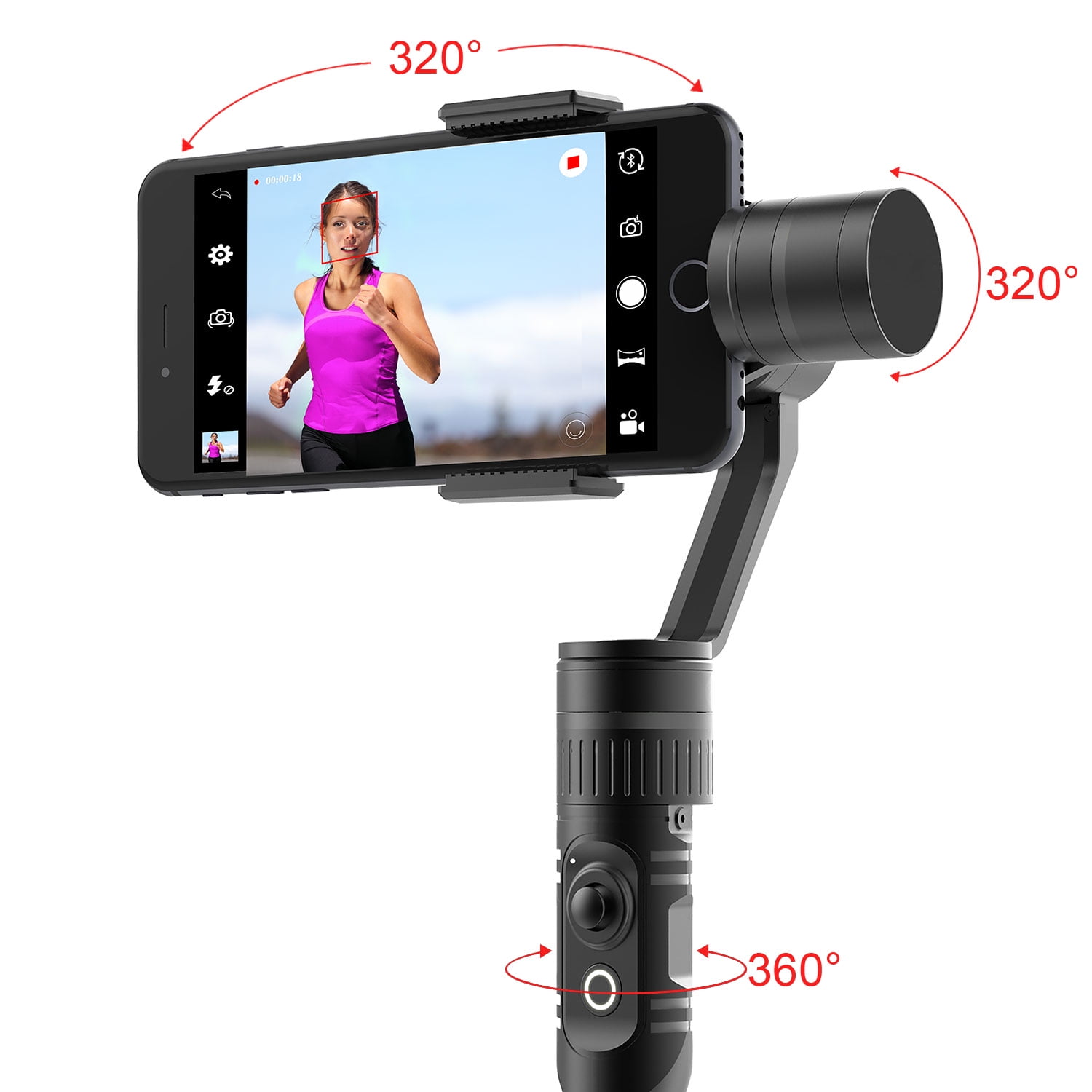 ZHIYUN Smooth 4 3-Axis Gimbal Handheld Stabilizer For i Phone Samsung HUAWEI LG 