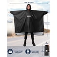 thumbnail image 3 of Poncho de lluvia ANYOO con capucha, impermeable y ligero para adultos, 3 of 7