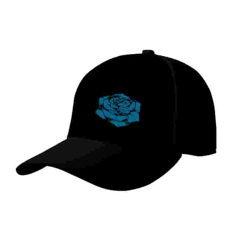 Hibana World Tour Merch ADO Blue Rose Baseball Cap - Unisex Hibana World Tour Merch ADO Blue Rose Baseball Cap - Unisex