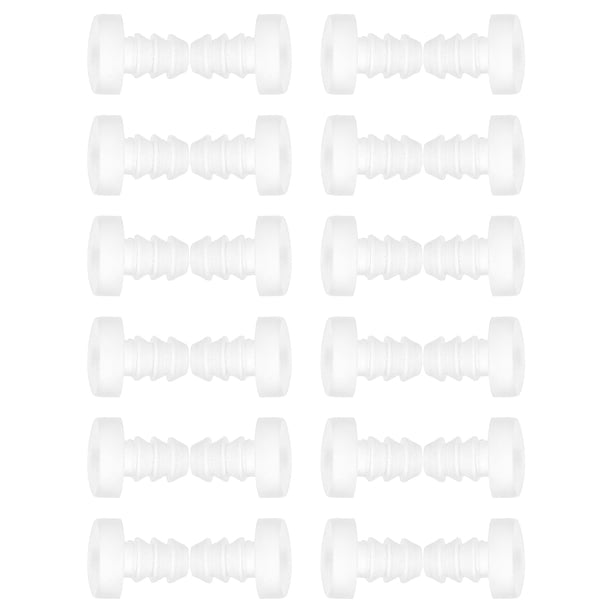 unbranded 50Ud Topes Transparentes De Goma Para Muebles Y Puertas Antideslizantes Y Resistentes