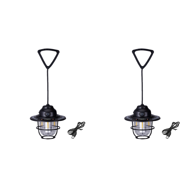 Lámpara LED para Acampar Carga USB Impermeable IPX4 Cortes ()