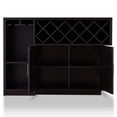 thumbnail image 3 of Furniture of America Derick Wood Multi-Storage Buffet Cabinet in Espresso, 3 of 9