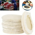 thumbnail image 1 of 6 Piezas de Disco de Pulido de Felpa Similar una la Lana de 7 Pulgadas con Juego de Pulido de Lana con Cordones Pulido de TampóN de Almohadilla de Lana, 1 of 5