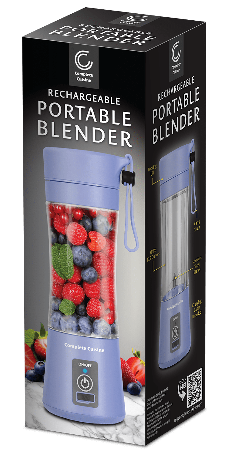 Rechargeable Portable Blender, Lavender