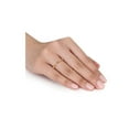 thumbnail image 5 of 7/8 Carat (Ctw) Baguette Citrine and White Topaz Band Ring 10K Yellow Gold for Women, 5 of 6