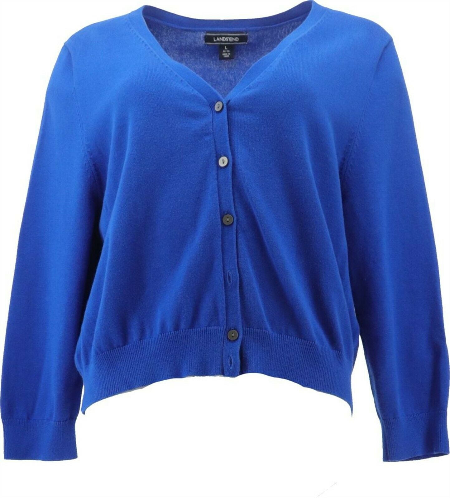 lands end fine gauge cardigan