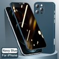 thumbnail image 1 of Funda protectora de cubierta completa 360 para iPhone 12 13 Pro Max Protector de pantalla de privacidad 12 13 Mini Protector de lente de cámara de vidrio templado Tan Jianjun unisex, 1 of 2