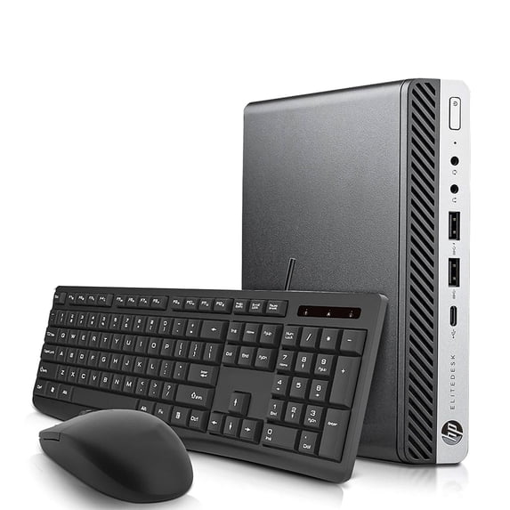 HP ProDesk G4 Mini PC | Intel Hexa-Core i5 8th Gen | 16GB RAM | 256GB SSD | Windows 11 | Home or Office Computer