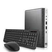 HP ProDesk 600 G4 Micro Desktop Computer | Intel Core i5-8500T (2.1 GHz) Processor | 8GB RAM | 256GB SSD | Windows 11