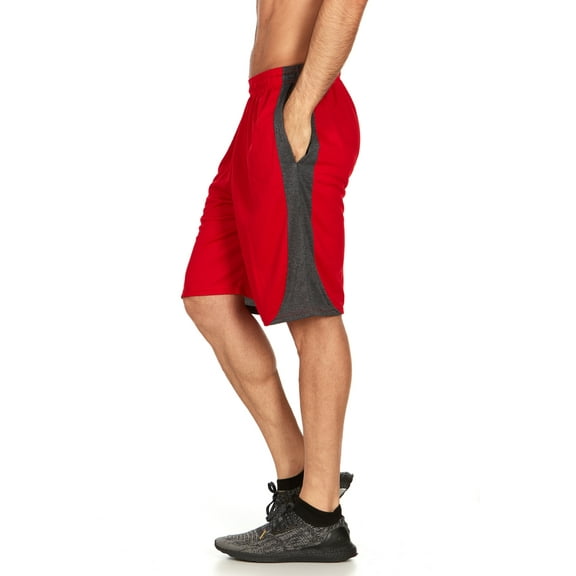 DARESAY Mens Athletic Shorts with Pockets, Workout Active Performance Shorts