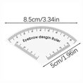 thumbnail image 5 of Fast Drawing Eyebrow Ruler Microblading Mapping Tool Eyebrow Shaping Makeup Drawing Guide Ruler, 5 of 5