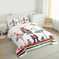 thumbnail image 3 of Manfei Ballet Dancer Full Size Comforter Sets,Christmas Festival Bedding Comforter Set,Cartoon Nutcracker Soldier Bedding Sets For Girls,,Microfiber Bedroom Decor Reversible,3 Pieces, 3 of 8