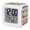 Charcoal, Cream, Oat, Sepia, variant on Black Pumpkins Halloween Digital Alarm Clock for Bedrooms, Smart LED Alarm Clock with 7 Color Changing Night Light, Haunted House Striped Silent Wake Up Clocks for Sleep Study Cooking 3.2"x3.2"