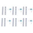 thumbnail image 3 of Uadme Juego De Dispositivos De Rebote para Puertas De Armarios De 20 Piezas, Puertas Correderas Y Herrajes para Cajones para Guardarropa, Herramientas Industriales, 3 of 14