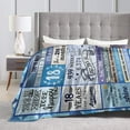 thumbnail image 4 of Wijzvio 18st Birthday Gifts Throw Blanket Soft Fuzzy Fleece Blanket For Couch Bed Living Room Decoration 80"X60", 4 of 9
