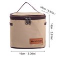 thumbnail image 3 of Bolsa para botellas de especias, organizador de tarros de condimentos para acampar (bolsa de condimento individual) Sywqhk Para Estrenar, 3 of 3