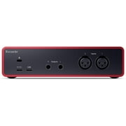 Focusrite Scarlett Solo 4th Gen 2x2 USB Audio Interface With Single Microphone Preamp & XLR Cable