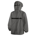 thumbnail image 4 of YUGYXL Women's UPF 50+ Sun Protection Jacket Hooded Cooling Shirt Athletic Jacket for Women with Pocket XL Dark Gray, 4 of 5