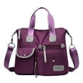 thumbnail image 2 of Large Capacity Casual Shoulder Bag Waterproof Body Handbag Tote , Medium Type A, 2 of 8