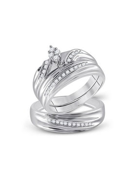 His Her Wedding Sets Walmart Com