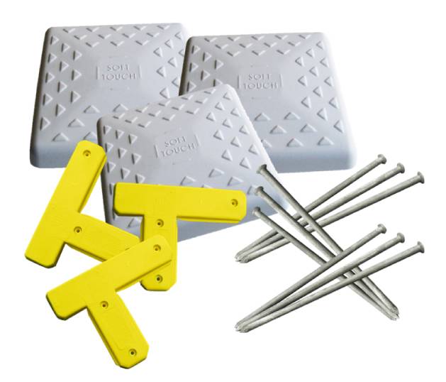 Soft Touch 15 Convertible Baseball Bases Set of 3 Soft Touch 15 Convertible Baseball Bases Set of 3