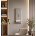 thumbnail image 3 of Reloj De Pared Mdf Lujo Elegante Diseño Contemporáneo Repisa Blanco, 3 of 6