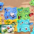 thumbnail image 3 of Puzzle Racer Kids Car Track Set, Flexible Car Tracks for Kids, Nukids Puzzle Racer Car Track Set, Puzzle Track Car Play Set Racer Track Set for Kids, 4 Series Educational Puzzle Toys for Kids, 3 of 7