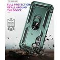 thumbnail image 6 of for A54 Case Samsung A54 5G Case, [ Military Grade ] Shock-Absorption Bumper Cover Samsung A54 Anti-Scratch Case with Ring Car Mount Kickstand for Samsung A54/A54 5G - Teal, 6 of 12