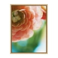 thumbnail image 2 of Kate and Laurel Sylvie Light Side Framed Canvas Wall Art by Alicia Bock, 18x24 Natural, Close-Up Flower Photography Art for Wall, 2 of 6