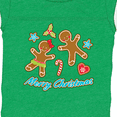 thumbnail image 4 of Inktastic Merry Christmas with gingerbread cookies Boys or Girls Baby Bodysuit, 4 of 5