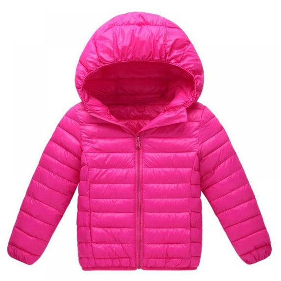 Winter Coats for Kids with Hoods Light Puffer Jacket for Baby Boys Girls, Infants, Toddlers