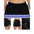thumbnail image 5 of YATELLE Women's Sports Fitness Shorts Casual Sexy Yoga Shorts Dolphin Shorts, 5 of 6