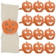 thumbnail image 1 of 12 anillos para servilletas de calabaza de Halloween para restaurantes y hoteles., 1 of 5