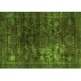 thumbnail image 1 of Ahgly Company Indoor Rectangle Oriental Green Modern Area Rugs, 2' x 3', 1 of 4