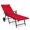 Red, variant on Biotree Outdoor Chaise Lounge Chair Rattan Lounger Recliner Chair Stackable Patio Chair for Garden Backyard, Red