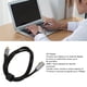 thumbnail image 4 of Cable USB C a USB C de 90 Grados de 100 W Cable de Datos Tipo C a Tipo C en ángulo Recto para Steam Deck 10 Gbps 4K 60 Hz Cable VR Link Carga Rápida PD100W Pantalla HD, 4 of 8