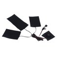thumbnail image 1 of Clothes Heating Pad, Waterproof USB Power Supply 3 Gears Fiber Heating Pad High Temperature  For Jacket, 1 of 8