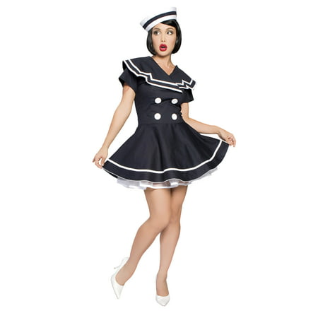 // Pin-Up Captain Costume//