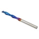 thumbnail image 1 of Fresa de flauta, Fresa de 2 flautas Fresa chapada en azul Cortador de acero de tungsteno Diseño de clase mundial, 1 of 10