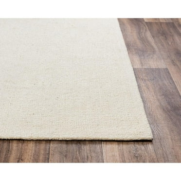 Alora Decor London 2'6" x 8' Tweed Ivory/White/Ivory/White Hand-Tufted Area Rug