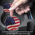 thumbnail image 4 of Thirstystone "US Flag" Single Absorbent Stone Car Coaster, 4 of 7