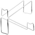 thumbnail image 1 of 2pcs Metal Wine Bottle Holder Wine Display Rack Metal Wine Rack Iron Art Wines Rack for Desktop, 1 of 9