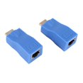 thumbnail image 4 of 5X Extendeur vers Rj45 Réseau Lan Émetteur Récepteur Tx Rx Cat5E Cat6 Câble Ethernet V1.4 30M 4K Hd TV, 4 of 8